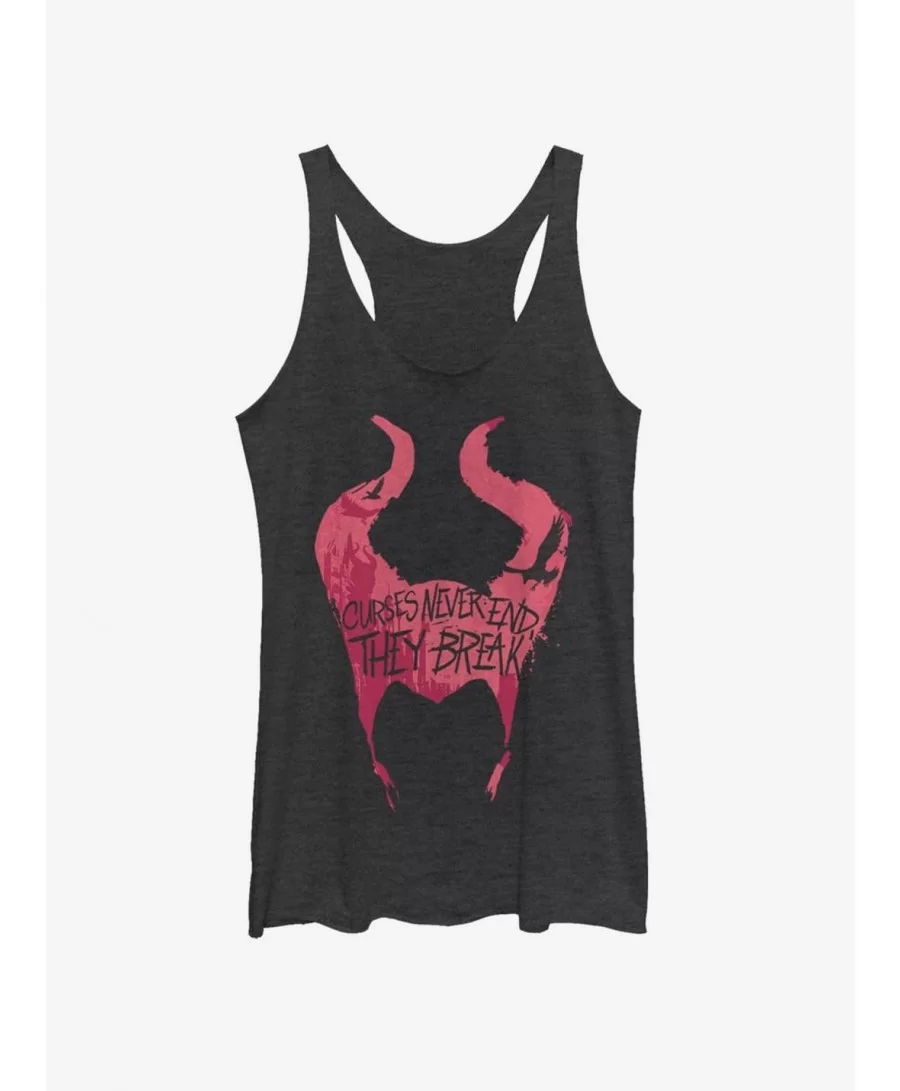 Fashion Disney Maleficent: Mistress Of Evil Curses Break Girls Tank $9.12 Tanks