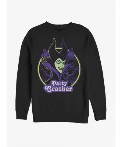 Unique Disney Villains Maleficent Party Crasher Sweatshirt $11.51 Sweatshirts