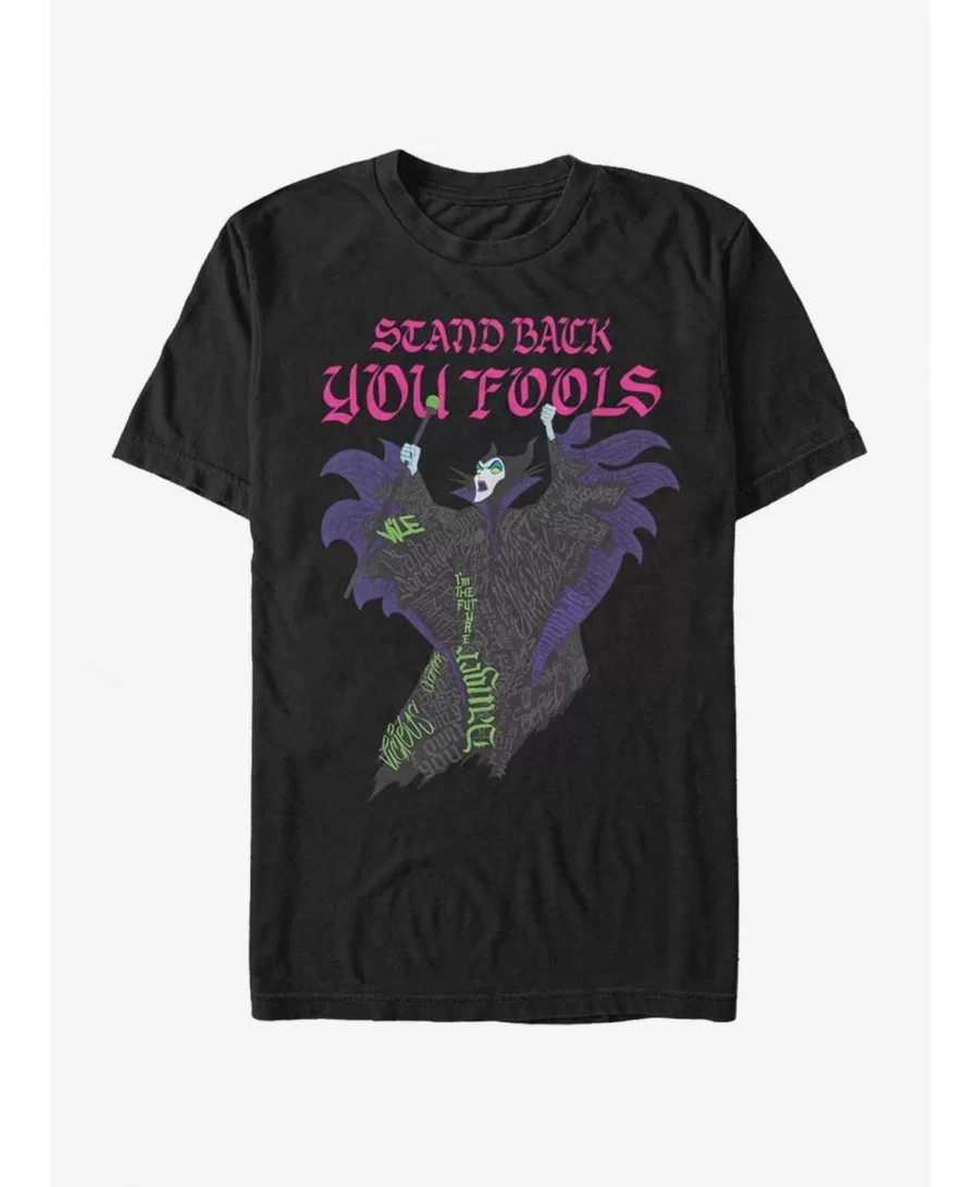 Special Disney Sleeping Beauty Maleficent Word Fill T-Shirt $7.41 T-Shirts