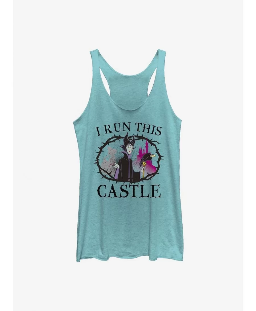 Unique Disney Maleficent I Run This Castle Girls Tank $6.84 Tanks