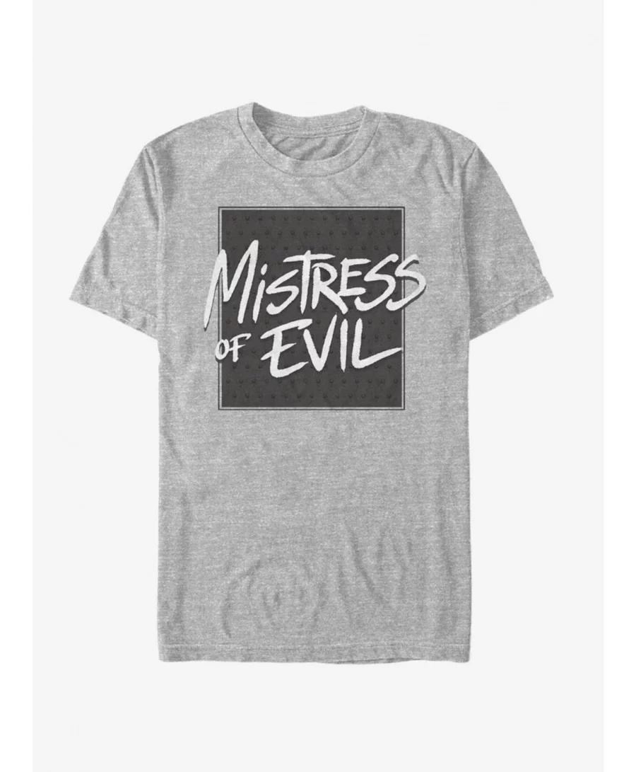 Pre-sale Disney Maleficent: Mistress Of Evil Bold Text T-Shirt $8.60 T-Shirts