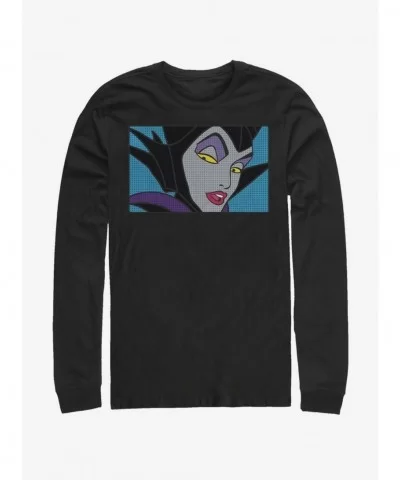 Trendy Disney Sleeping Beauty Maleficent Eyes Long-Sleeve T-Shirt $10.53 T-Shirts