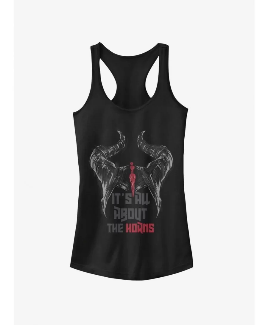 Unique Disney Maleficent: Mistress Of Evil It's All About The Horns Girls Tank $6.37 Tanks