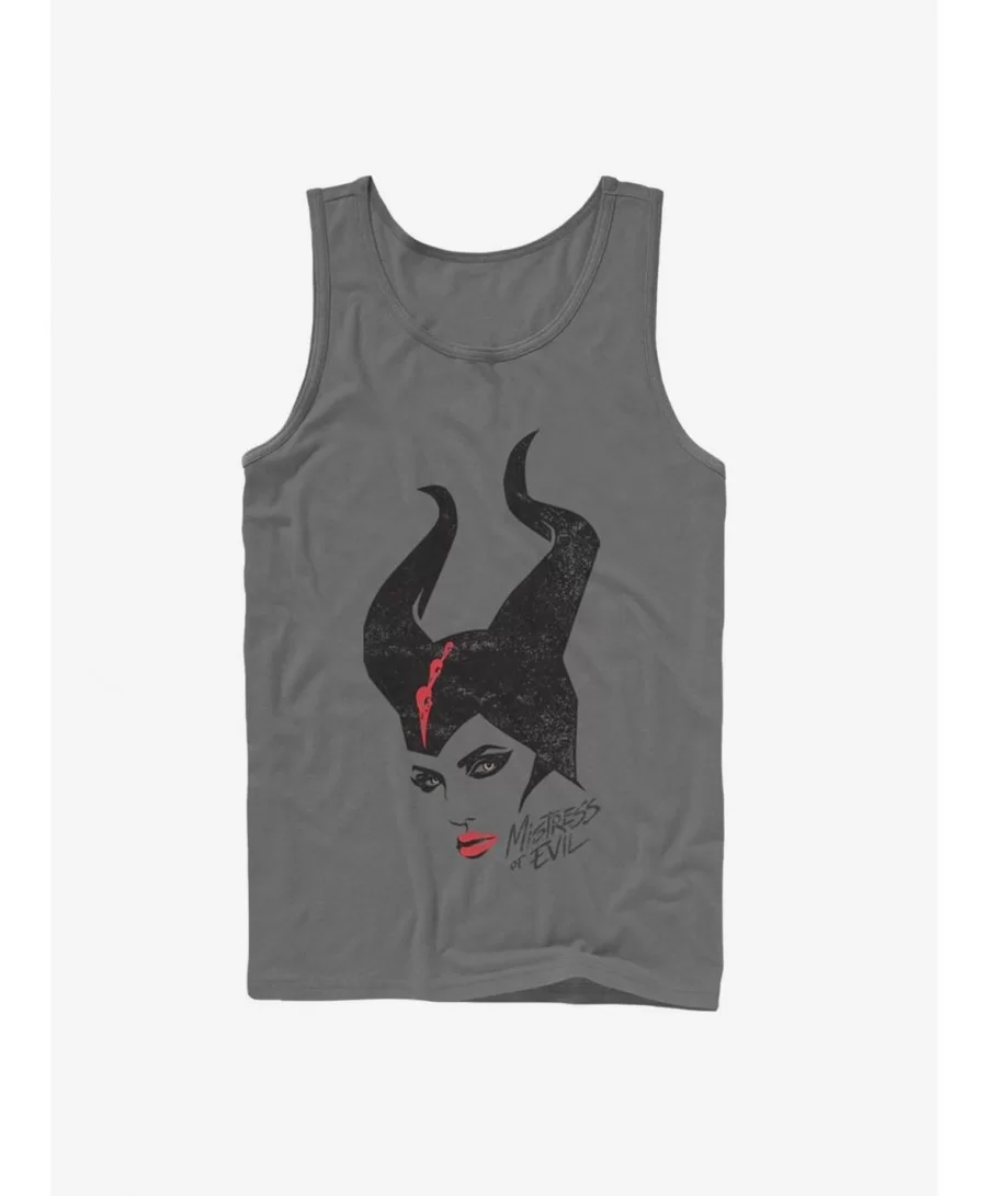 Absolute Discount Disney Maleficent: Mistress Of Evil Red Lipstick Tank $9.96 Tanks