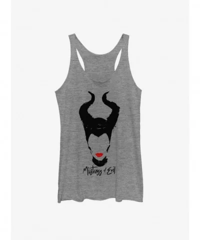 New Arrival Disney Maleficent: Mistress of Evil Red Lips Girls Tank $8.70 Tanks