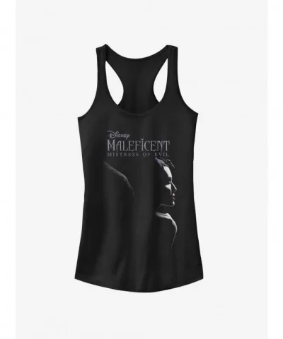 Bestselling Disney Maleficent: Mistress Of Evil Smirk Girls Tank $7.37 Tanks