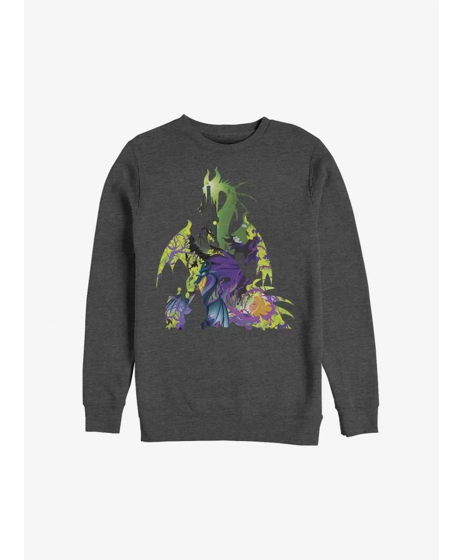 Wholesale Disney Sleeping Beauty Dragon Form Crew Sweatshirt $10.04 Sweatshirts