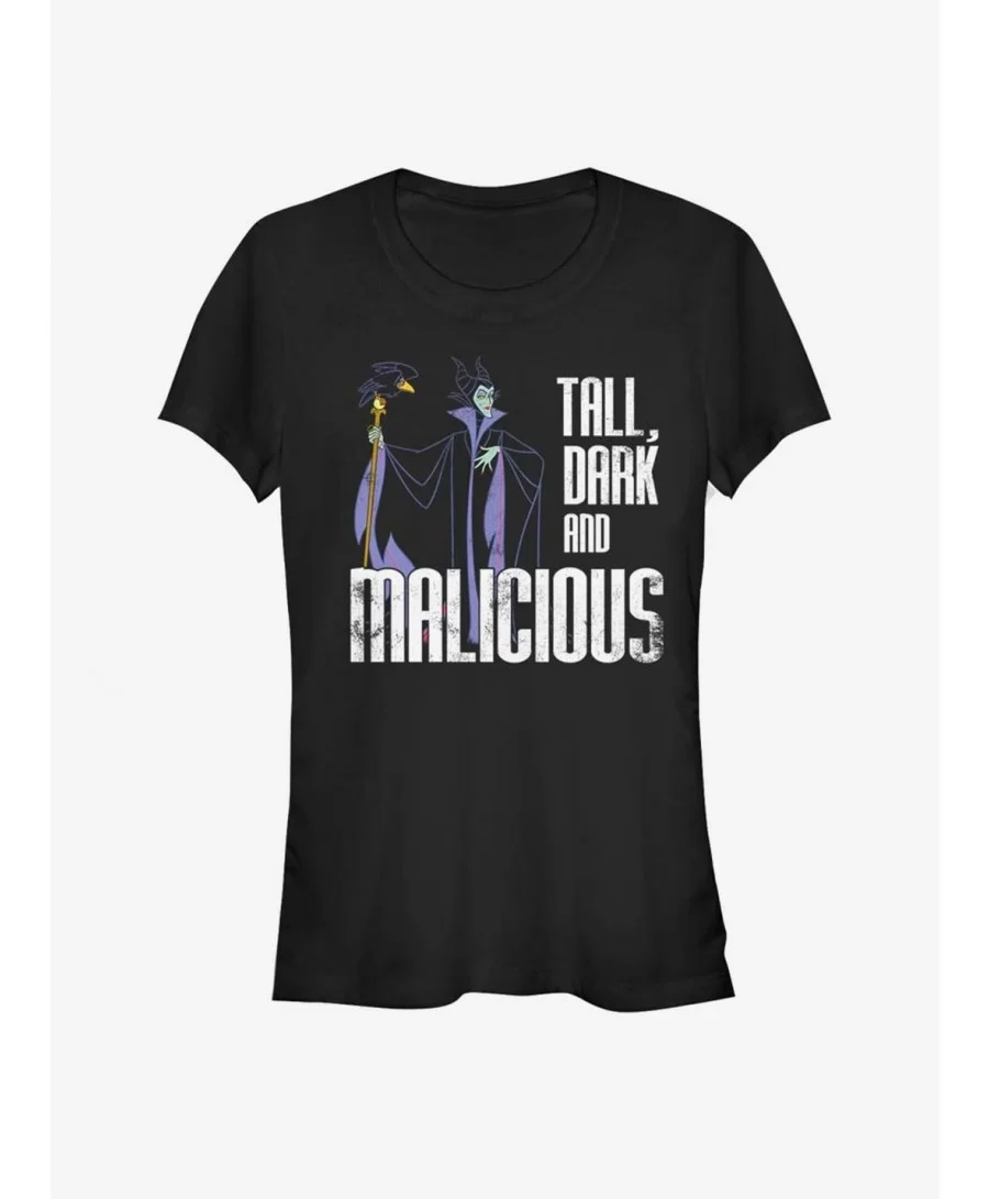 Absolute Discount Disney Villains Maleficent Tall N' Dark Girls T-Shirt $9.96 T-Shirts