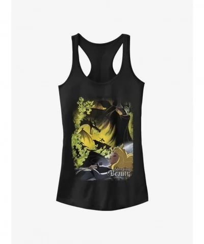 New Arrival Disney Sleeping Beauty Sleeping Poster Girls Tank $6.57 Tanks