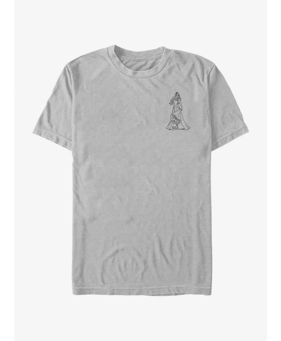 Flash Sale Disney Sleeping Beauty Aurora Line T-Shirt $11.71 T-Shirts