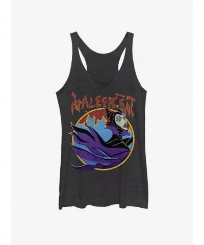 Discount Sale Disney Villains Maleficent Flame Born Girls Tank $7.04 Tanks