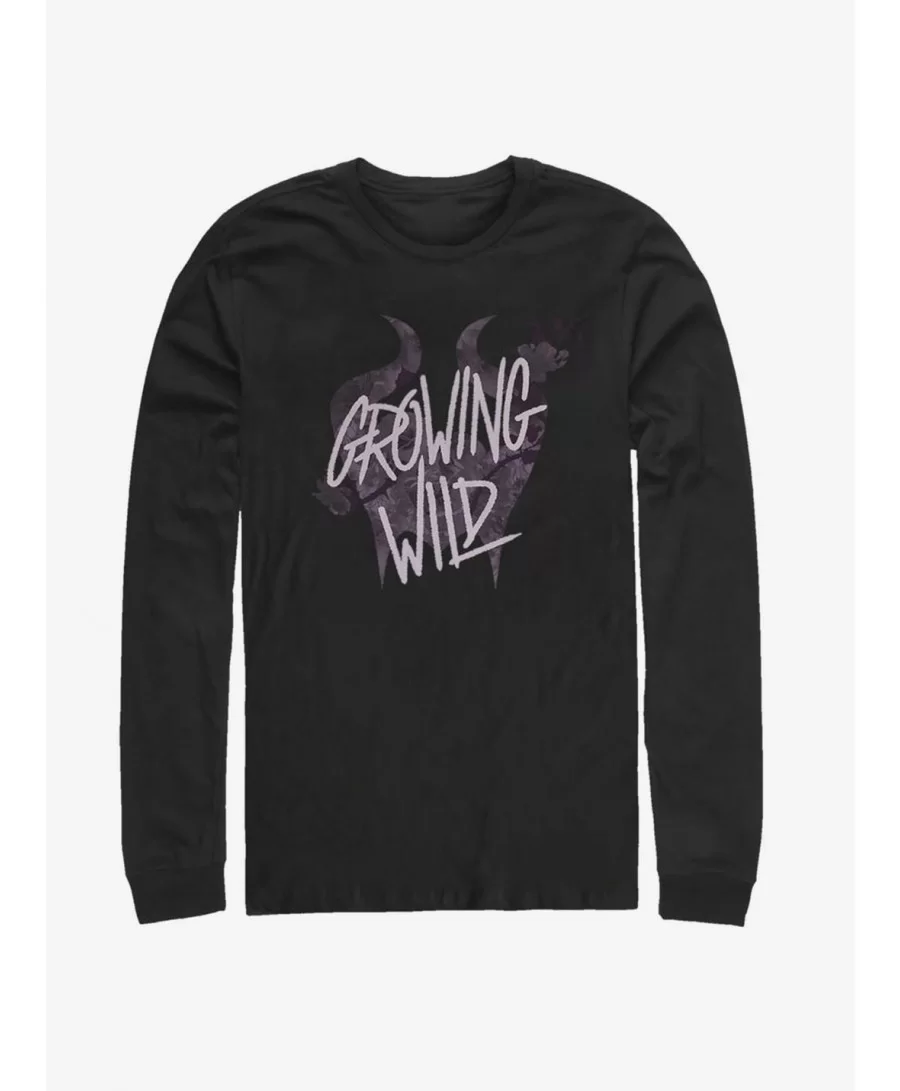 Crazy Deals Disney Maleficent: Mistress Of Evil Growing Wild Long-Sleeve T-Shirt $10.26 T-Shirts