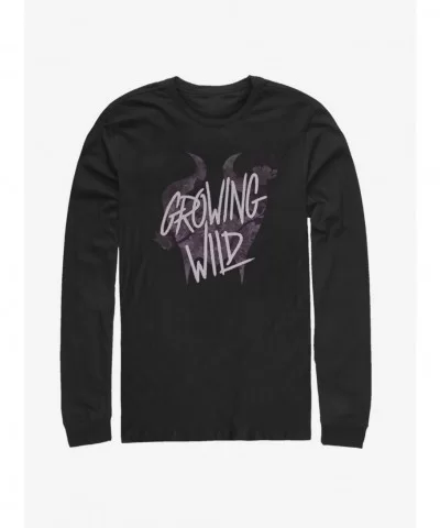 Crazy Deals Disney Maleficent: Mistress Of Evil Growing Wild Long-Sleeve T-Shirt $10.26 T-Shirts