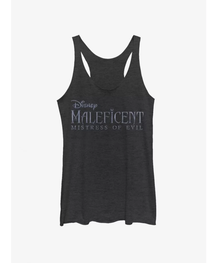 High Quality Disney Maleficent: Mistress Of Evil Movie Title Girls Tank $7.87 Tanks