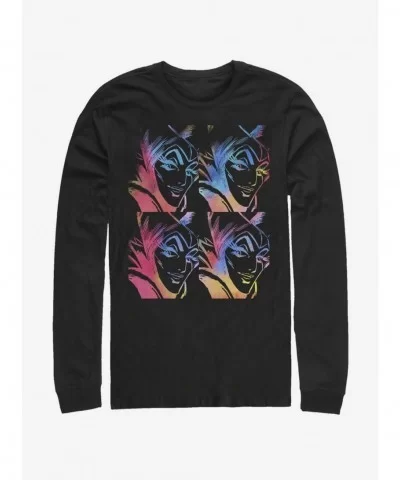 Crazy Deals Disney Sleeping Beauty Pop Maleficent Long-Sleeve T-Shirt $11.32 T-Shirts