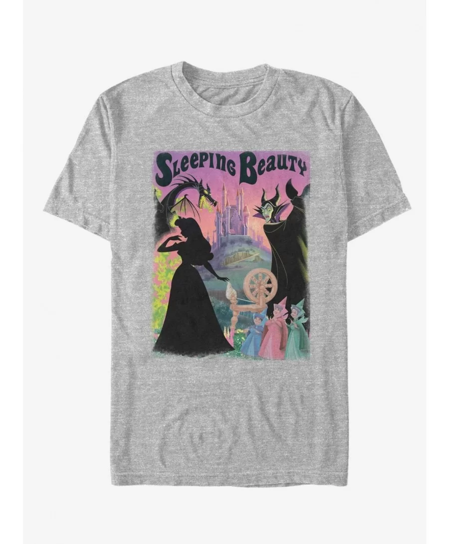 Huge Discount Disney Sleeping Beauty Poster T-Shirt $7.89 T-Shirts