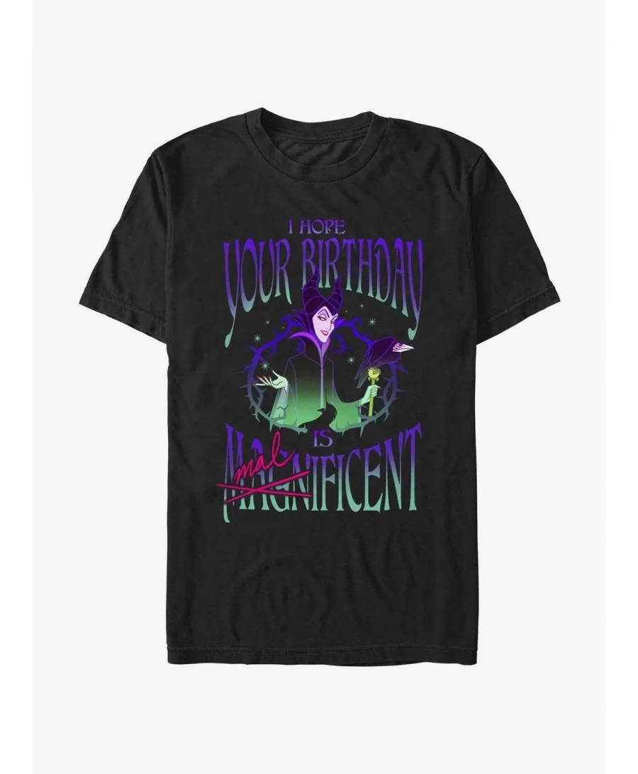 Discount Sale Disney Maleficent Birthday T-Shirt $8.13 T-Shirts