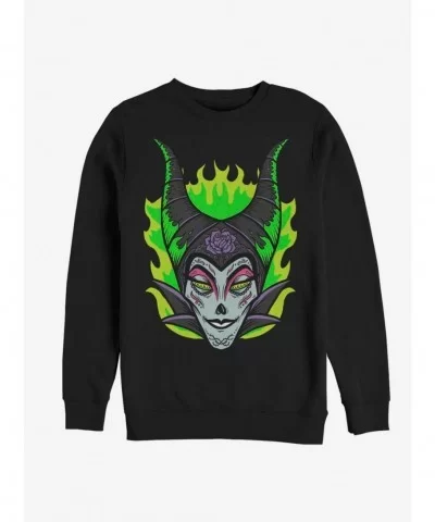 High Quality Disney Maleficent Sugar Skull Sweatshirt $10.92 Sweatshirts