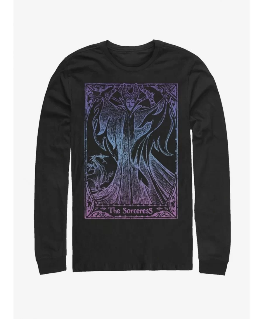 Discount Sale Disney Sleeping Beauty Sorceress Long-Sleeve T-Shirt $10.00 T-Shirts