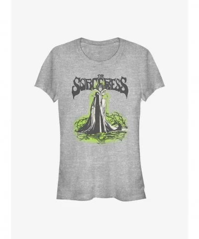 Bestselling Disney Maleficent Green Sorceress Girls T-Shirt $11.70 T-Shirts