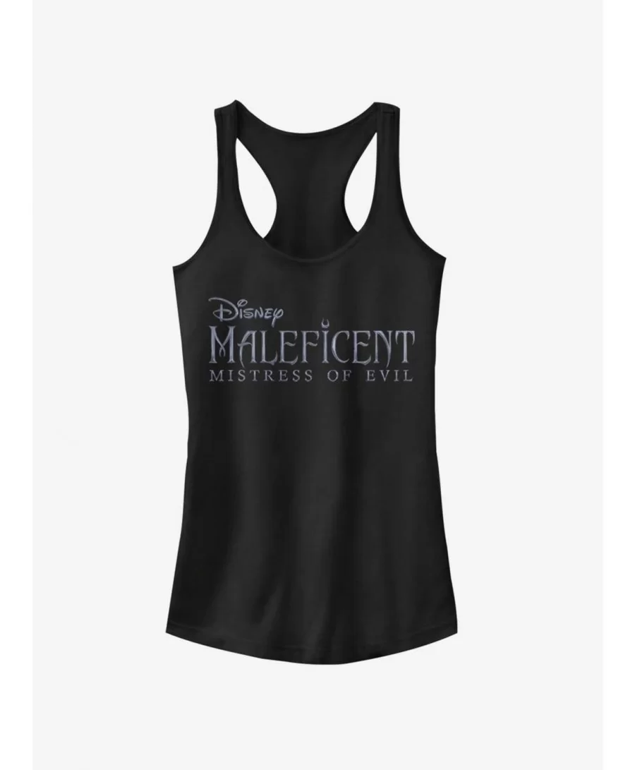 Exclusive Disney Maleficent: Mistress Of Evil Movie Title Girls Tank $6.18 Tanks