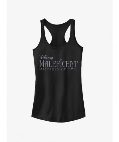 Exclusive Disney Maleficent: Mistress Of Evil Movie Title Girls Tank $6.18 Tanks