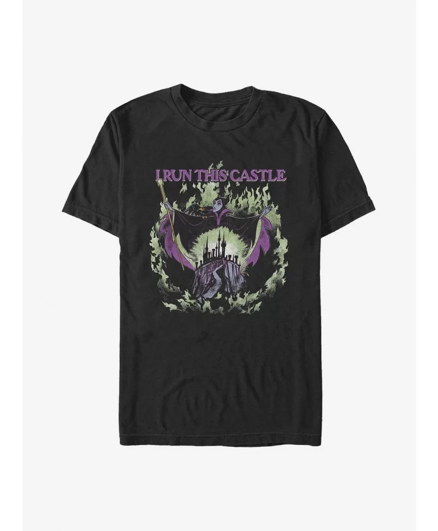 Value Item Disney Maleficent I Run This Castle T-Shirt $10.28 T-Shirts