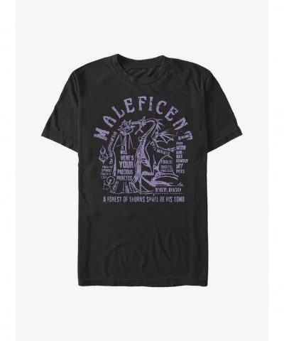 Seasonal Sale Disney Maleficent Maleficent Verbiage T-Shirt $7.89 T-Shirts