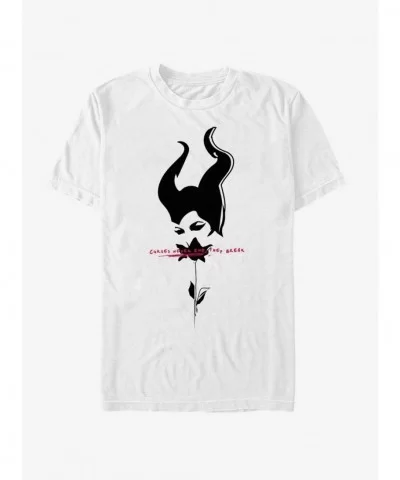 Crazy Deals Disney Maleficent: Mistress Of Evil Black Rose T-Shirt $11.47 T-Shirts