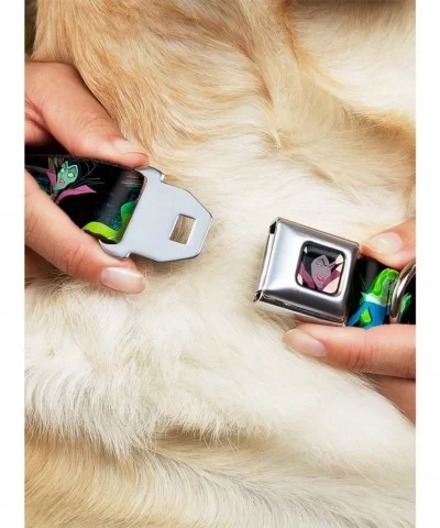 Festival Price Disney Sleeping Beauty Princess Aurora Maleficent Seatbelt Buckle Dog Collar $10.46 Pet Collars