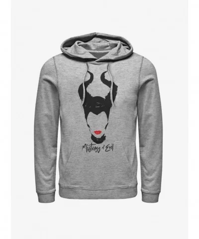 Trendy Disney Maleficent: Mistress of Evil Red Lips Hoodie $12.21 Hoodies