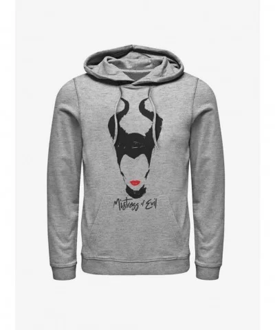 Trendy Disney Maleficent: Mistress of Evil Red Lips Hoodie $12.21 Hoodies