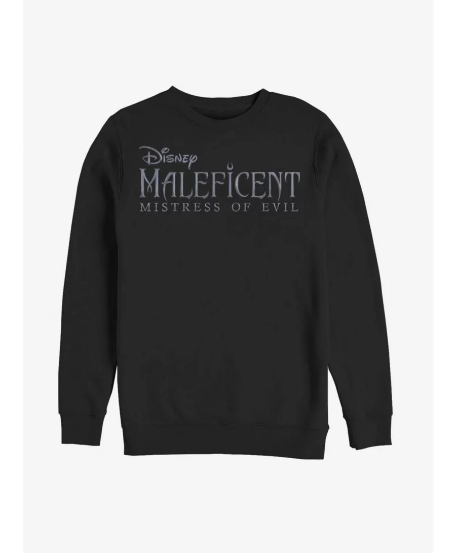 Exclusive Price Disney Maleficent: Mistress of Evil Mistress Logo Sweatshirt $10.63 Sweatshirts