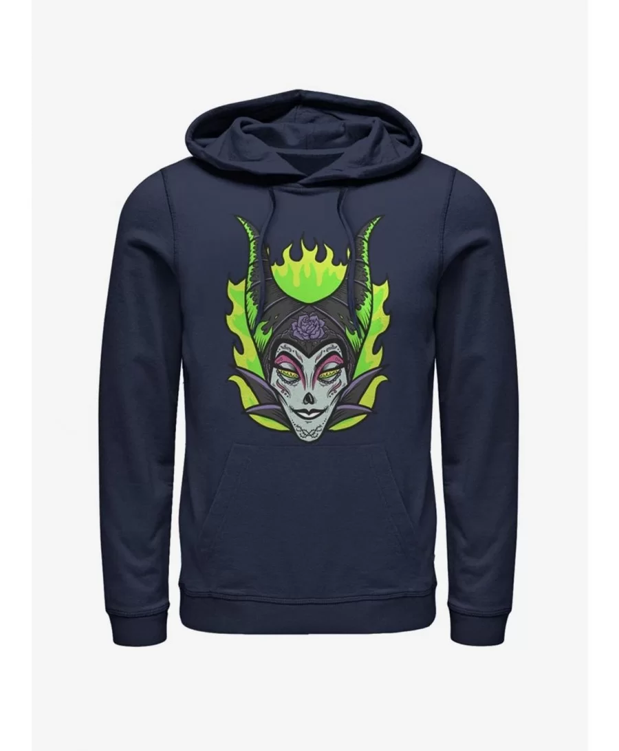 Premium Disney Maleficent Sugar Skull Hoodie $12.57 Hoodies