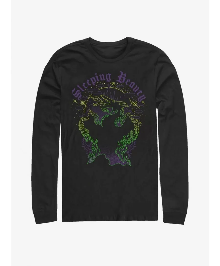 Unique Disney Villains Maleficent Aurora's Dream Long-Sleeve T-Shirt $10.53 T-Shirts