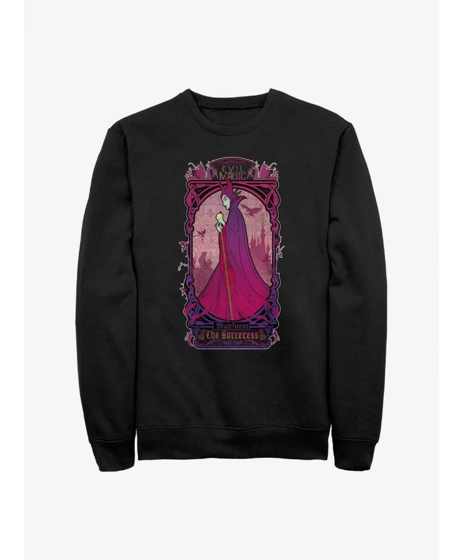 Premium Disney Sleeping Beauty The Sorceress Maleficent Sweatshirt $12.99 Sweatshirts