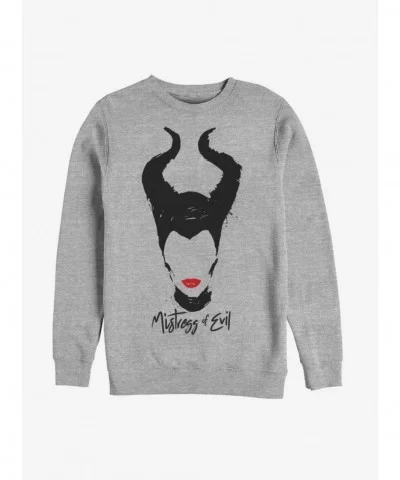 Best Deal Disney Maleficent: Mistress of Evil Red Lips Sweatshirt $12.40 Sweatshirts