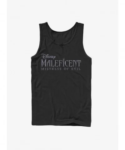 Trendy Disney Maleficent: Mistress Of Evil Movie Title Tank $6.57 Tanks