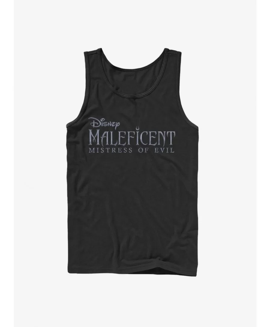 Trendy Disney Maleficent: Mistress Of Evil Movie Title Tank $6.57 Tanks