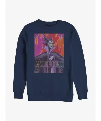 Discount Sale Disney Maleficent Flame Mali Sweatshirt $13.87 Sweatshirts