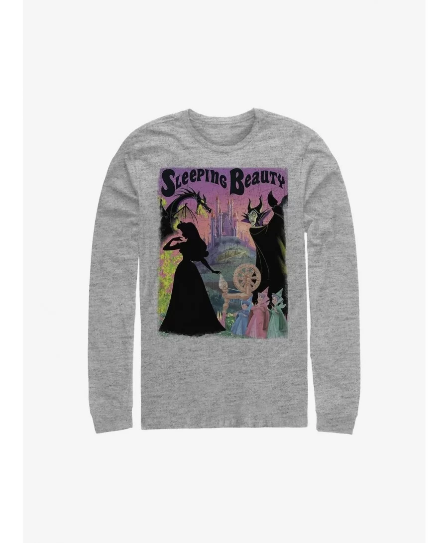 Sale Item Disney Sleeping Beauty Poster Long-Sleeve T-Shirt $10.00 T-Shirts