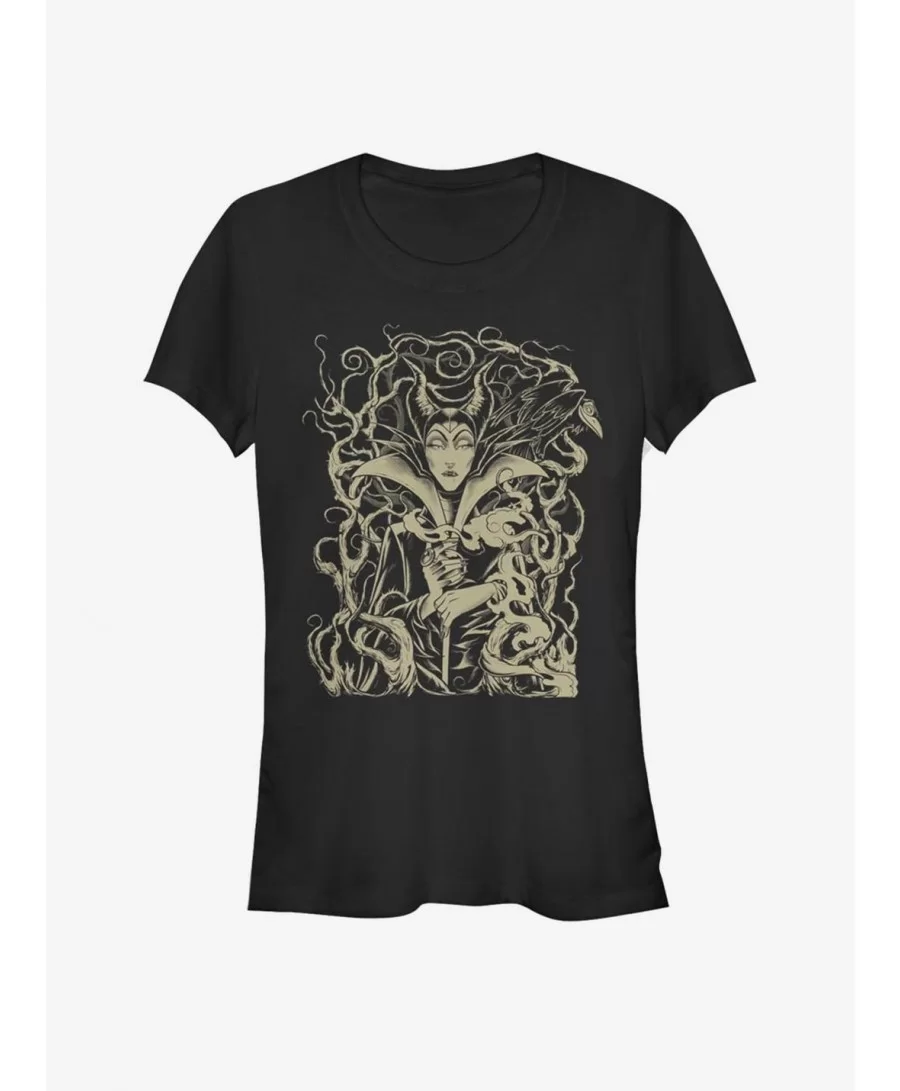 Limited-time Offer Disney Villains Maleficent Curse Of Maleficent Girls T-Shirt $12.20 T-Shirts