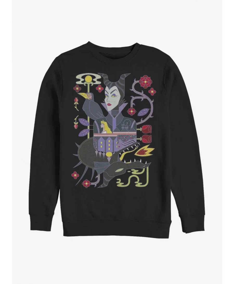 Value Item Disney Villains Maleficent Dual Maleficent Sweatshirt $11.22 Sweatshirts