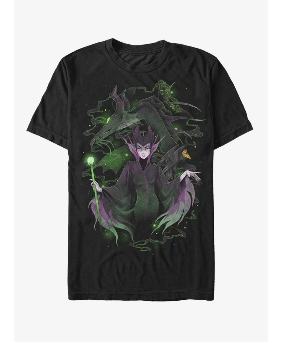 Exclusive Price Disney Artistic Maleficent T-Shirt $9.80 T-Shirts