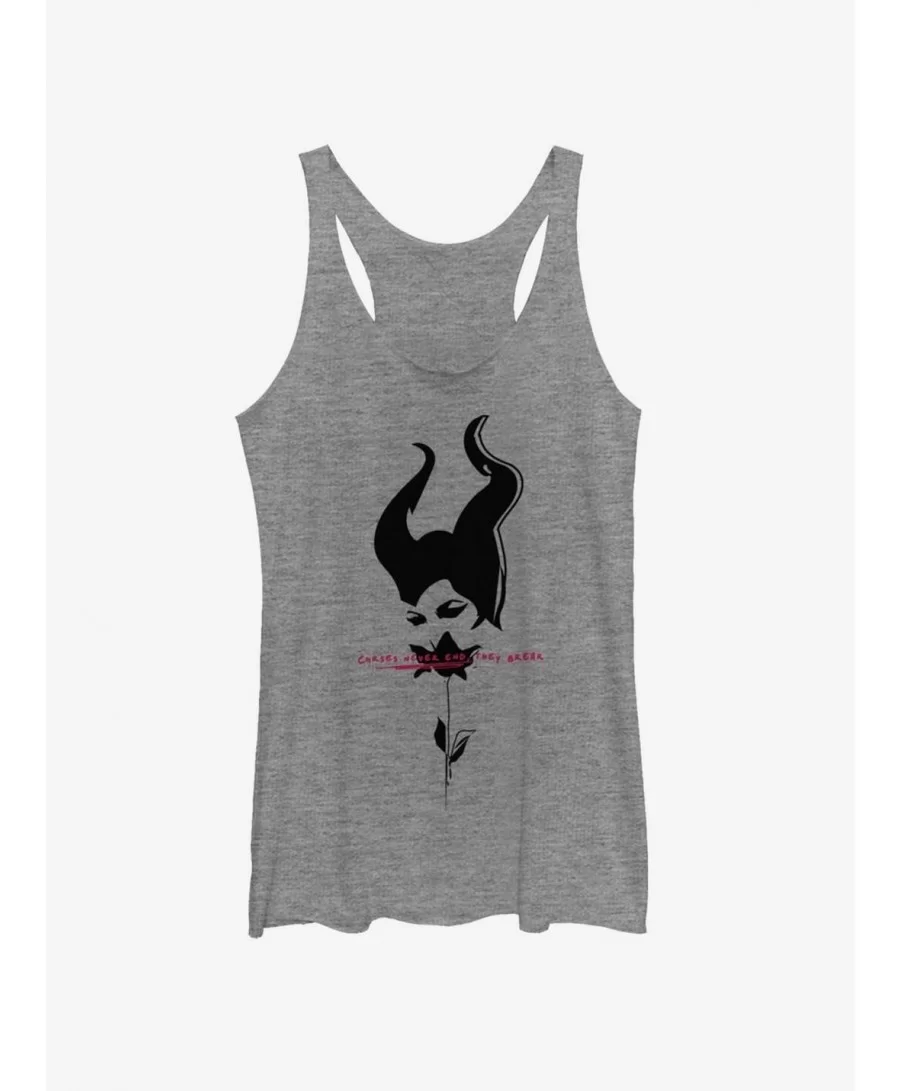 Flash Deal Disney Maleficent: Mistress Of Evil Black Rose Girls Tank $9.95 Tanks