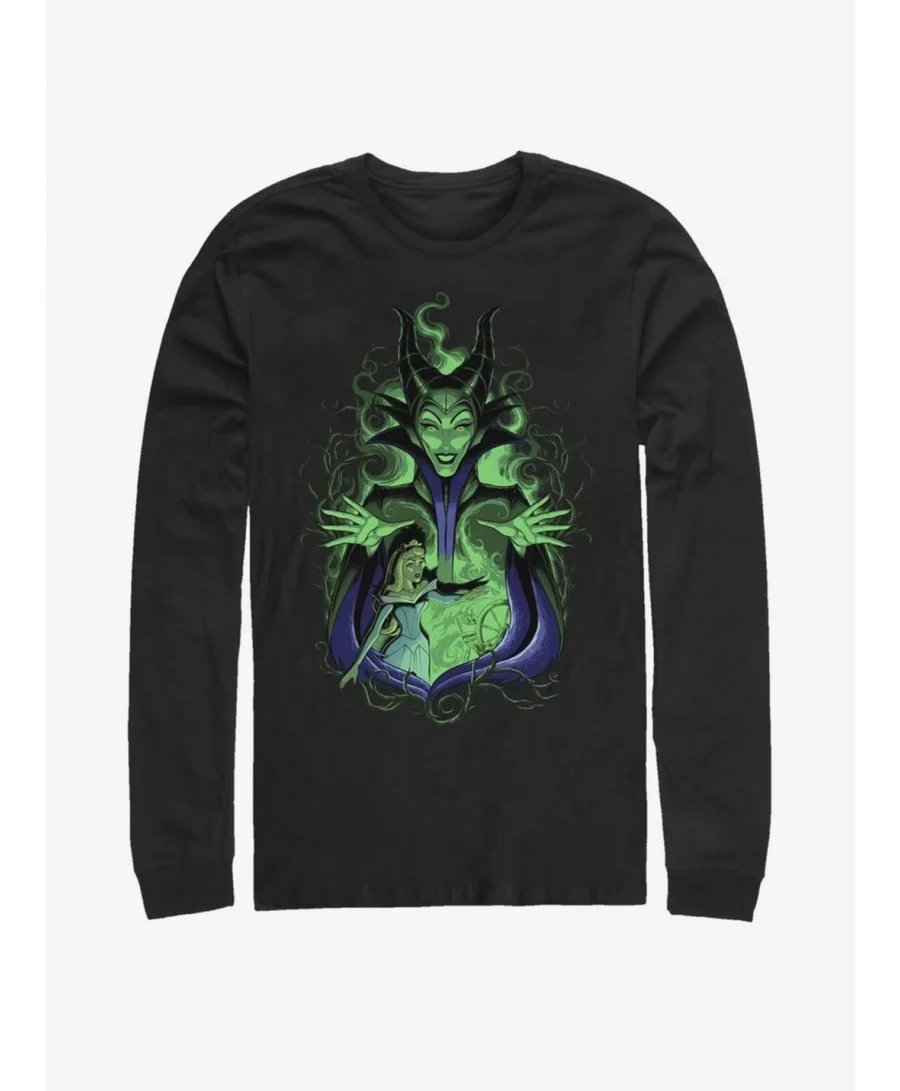 Low Price Disney Villains Maleficent Ultimate Gift Long-Sleeve T-Shirt $8.42 T-Shirts