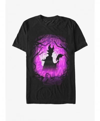 Big Sale Disney Villains Maleficent Looming Doom T-Shirt $7.65 T-Shirts