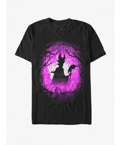 Big Sale Disney Villains Maleficent Looming Doom T-Shirt $7.65 T-Shirts