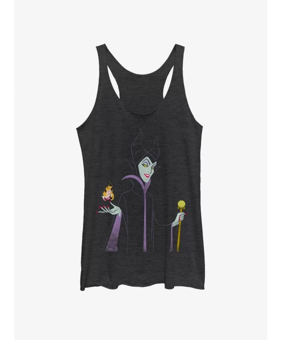 Best Deal Disney Villains Maleficent Minimal Maleficent Girls Tank $10.15 Tanks