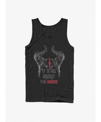 Low Price Disney Maleficent: Mistress Of Evil It's All About The Horns Tank $7.97 Tanks